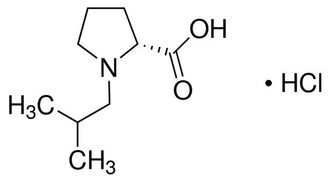 (2<i>R</i>)-1-Isobutyl-2-pyrrolidinecarboxylic acid hydrochloride