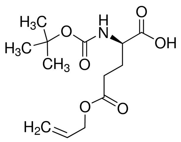 (2<i>R</i>)-5-(Allyloxy)-2-[(<i>tert</i>-butoxycarbonyl)amino]-5-oxopentanoic acid