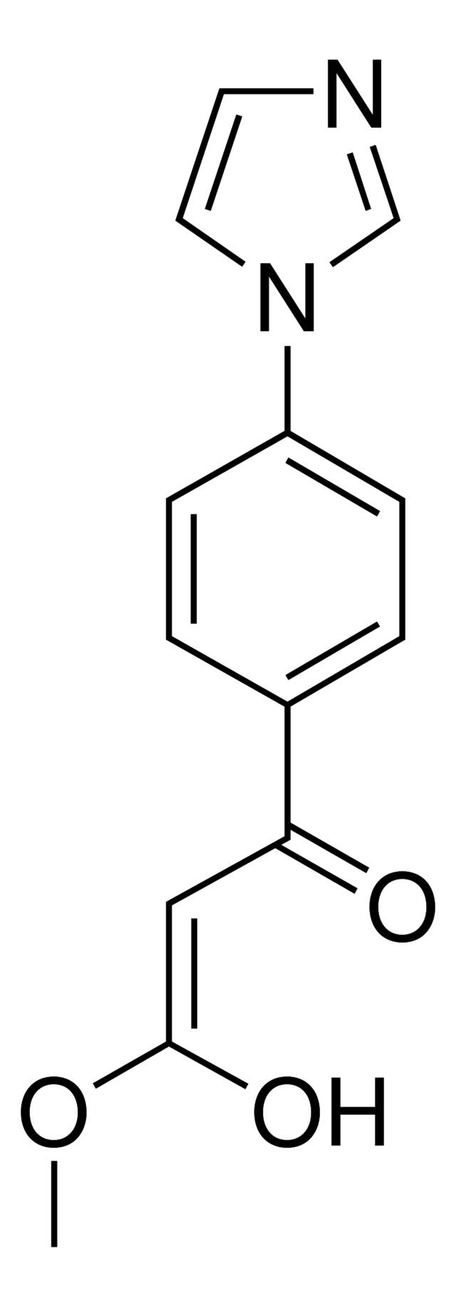 (2E)-3-hydroxy-1-[4-(1H-imidazol-1-yl)phenyl]-3-methoxy-2-propen-1-one