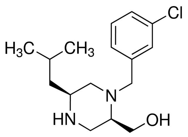 [(2<i>R</i>,5<i>S</i>)-1-(3-Chlorobenzyl)-5-isobutyl-2-piperazinyl]methanol