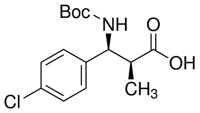 (2<i>S</i>, 3<i>S</i>)-3-(Boc-amino)-2-methyl-3-(4-chlorophenyl)propionic acid