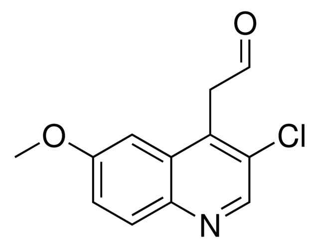 (3-Chloro-6-methoxy-4-quinolinyl)acetaldehyde