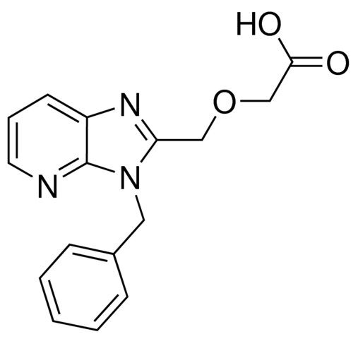 [(3-Benzyl-3<i>H</i>-imidazo[4,5-<i>b</i>]pyridin-2-yl)methoxy]acetic acid