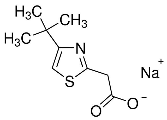 Sodium (4-<i>tert</i>-butyl-1,3-thiazol-2-yl)acetate