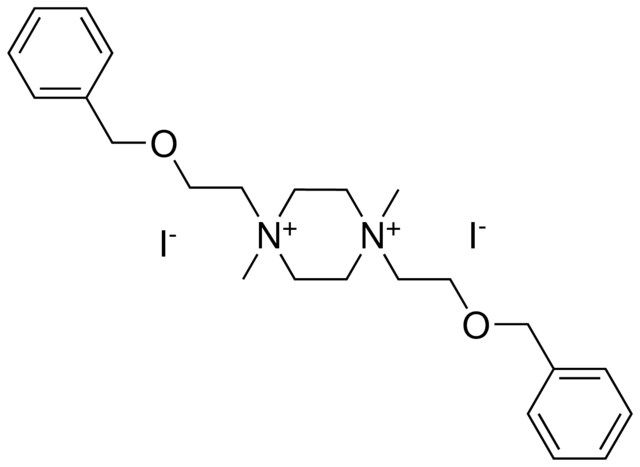 1,4-BIS[2-(BENZYLOXY)ETHYL]-1,4-DIMETHYLPIPERAZINEDIIUM DIIODIDE
