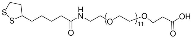 Lipoamido-dPEG<sup>®</sup><sub>12</sub>-acid