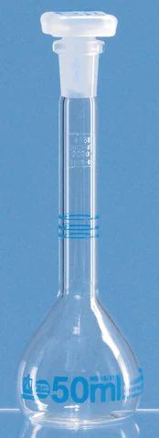 BRAND<sup>®</sup> volumetric flasks with 3 marks