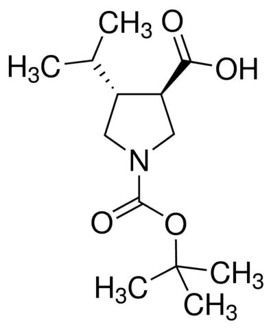 Boc-<i>trans</i>-4-isopropyl-pyrrolidine-3-carboxylic acid