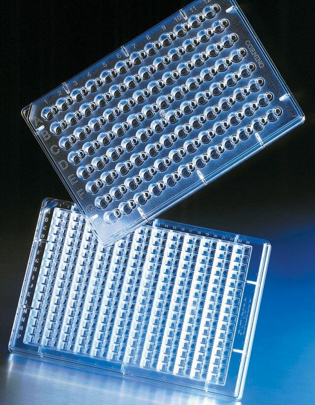 Corning<sup>®</sup> CrystalEX<sup>TM</sup> 96 well protein crystallization plates