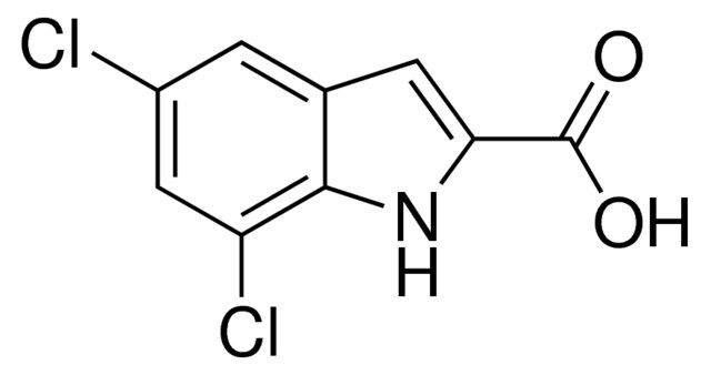 5,7-Dichloro-1<i>H</i>-indole-2-carboxylic acid