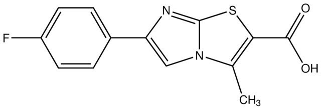 6-(4-Fluorophenyl)-3-methylimidazo[2,1-<i>b</i>][1,3]thiazole-2-carboxylic acid