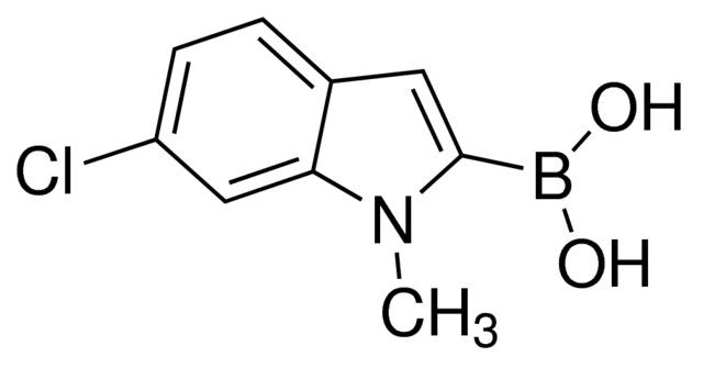 6-Chloro-1-methyl-1<i>H</i>-indol-2-ylboronic acid