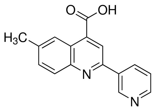 6-Methyl-2-(3-pyridinyl)-4-quinolinecarboxylic acid