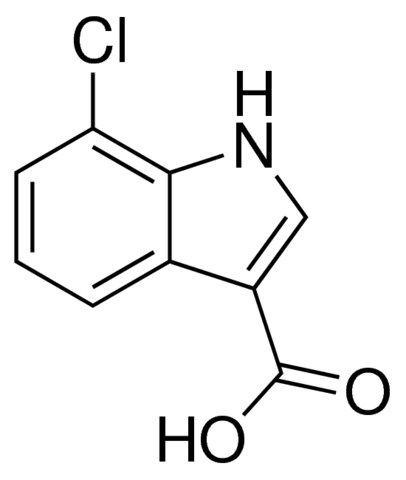 7-Chloro-1<i>H</i>-indole-3-carboxylic acid
