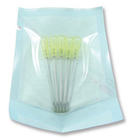 Animal feeding needle, sterile, disposable, malleable 304 SS