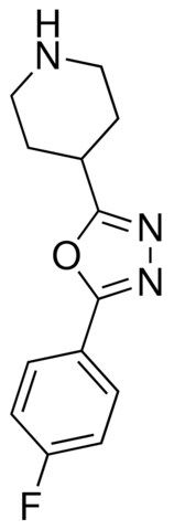 4-[5-(4-fluorophenyl)-1,3,4-oxadiazol-2-yl]piperidine