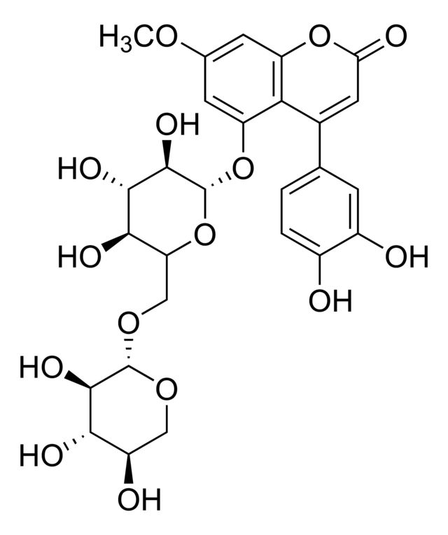4-(3,4-Dihydroxyphenyl)-7-methoxy-5-[(6-O-β-D-xylopyranosyl-β-D-glucopyranosyl)oxy]- 2H-1-benzopyran-2-one