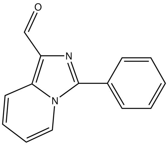 3-Phenylimidazo[1,5-<i>a</i>]pyridine-1-carbaldehyde