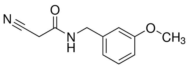 2-Cyano-<i>N</i>-(3-methoxybenzyl)acetamide