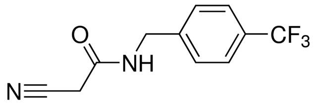 2-Cyano-<i>N</i>-[4-(trifluoromethyl)benzyl]acetamide