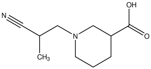 1-(2-Cyanopropyl)piperidine-3-carboxylic acid
