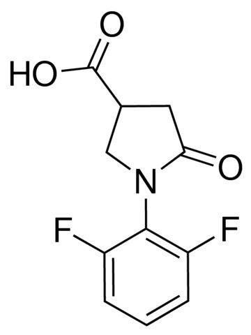 1-(2,6-Difluorophenyl)-5-oxo-3-pyrrolidinecarboxylic acid