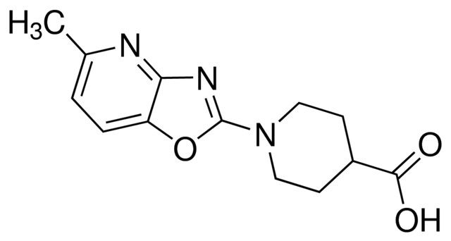 1-(5-Methyl[1,3]oxazolo[4,5-<i>b</i>]pyridin-2-yl)piperidine-4-carboxylic acid