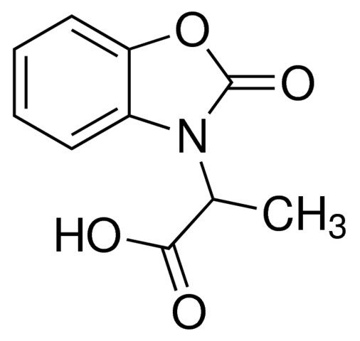 2-(2-oxo-benzooxazol-3-yl)-propionic acid