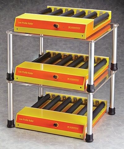 Low Profile Roller Double Platform Stack