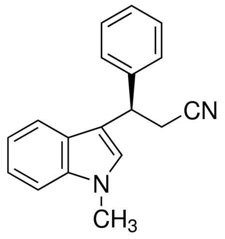 (3R)-3-(1-METHYL-1H-INDOL-3-YL)-3-PHENYLPROPIONITRILE