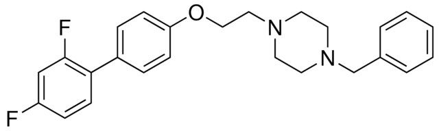 1-BENZYL-4-[2-[(2',4'-DIFLUORO[1,1'-BIPHENYL]-4-YL)OXY]ETHYL]PIPERAZINE