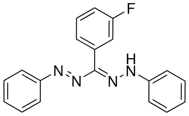 1-[(3-Fluorophenyl)(phenylhydrazono)methyl]-2-phenyldiazene