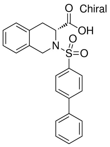 (3R)-2-([1,1'-BIPHENYL]-4-YLSULFONYL)-1,2,3,4-TETRAHYDRO-3-ISOQUINOLINECARBOXYLIC ACID