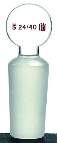 Synthware<sup>TM</sup> pennyhead stopper, solid