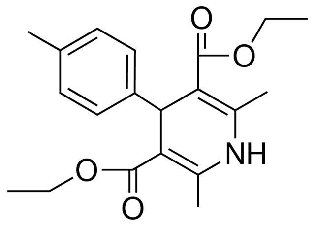 2,6-DIMETHYL-4-P-TOLYL-1,4-DIHYDRO-PYRIDINE-3,5-DICARBOXYLIC ACID DIETHYL ESTER