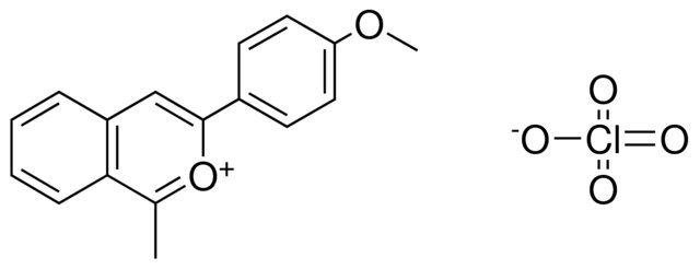 3-(4-METHOXY-PHENYL)-1-METHYL-ISOCHROMENYLIUM, PERCHLORATE