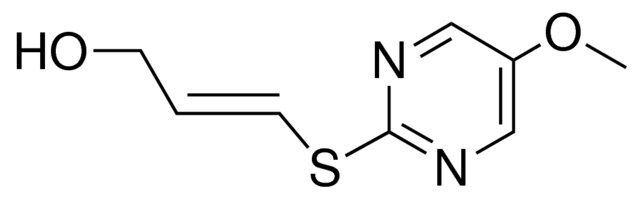 3-(5-METHOXY-PYRIMIDIN-2-YLSULFANYL)-PROP-2-EN-1-OL