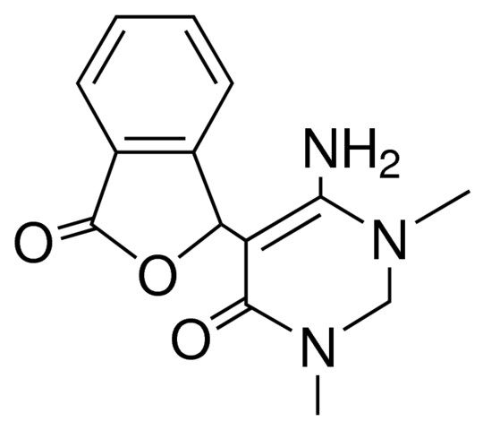 3-(4-AMINO-1,3-DIMETHYL-6-OXO-1,2,3,6-TETRAHYDROPYRIMIDIN-5-YL)PHTHALIDE