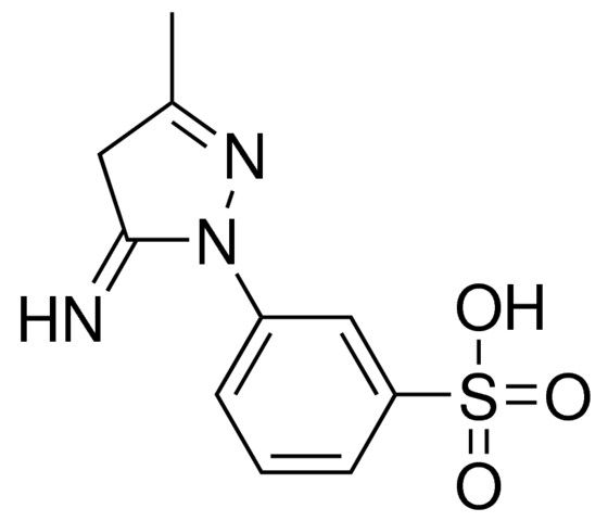 3-(5-IMINO-3-METHYL-2-PYRAZOLIN-1-YL)BENZENESULFONIC ACID