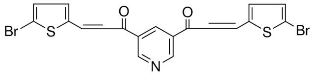 3-(BR-THIOPHEN-2-YL)-1-(5-(3-(BR-THIOPHEN-2-YL)-ACRYLOYL)-PYRIDIN-YL)-PROPENONE