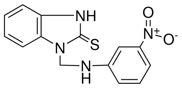 1-(3-NITROANILINOMETHYL)-2(3H)-BENZIMIDAZOLETHIONE