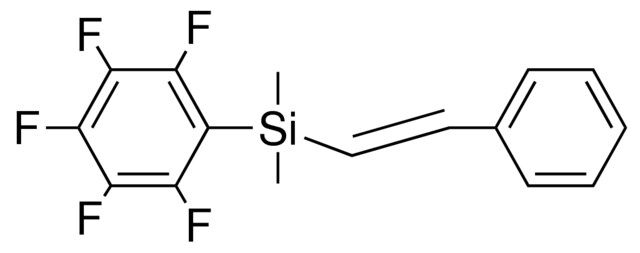 DIMETHYL(PENTAFLUOROPHENYL)STYRYLSILANE