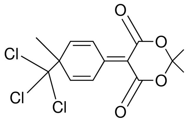 DIMETHYL-(ME-TRICHLOROMETHYL-CYCLOHEXA-2,5-DIENYLIDENE)-(1,3)DIOXANE-4,6-DIONE