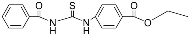 ETHYL 4-(3-BENZOYL-2-THIOUREIDO)-BENZOATE
