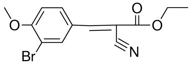 ETHYL 3-BROMO-ALPHA-CYANO-4-METHOXYCINNAMATE