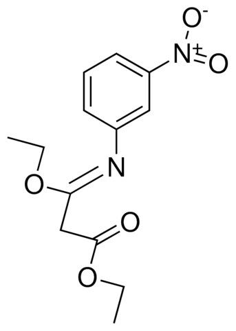 ETHYL 3-ETHOXY-3-(3-NITROPHENYLIMINO)PROPIONATE