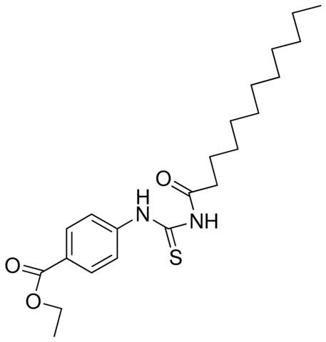 ETHYL 4-(3-DODECANOYL-2-THIOUREIDO)BENZOATE