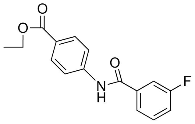 ETHYL 4-(3-FLUOROBENZAMIDO)BENZOATE