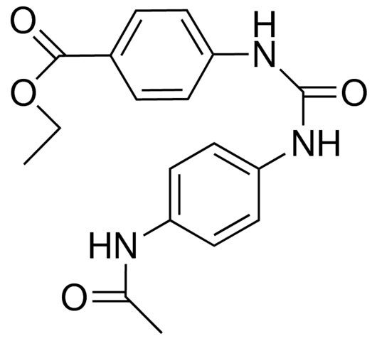 ETHYL 4-(3-(4-ACETAMIDOPHENYL)UREIDO)BENZOATE
