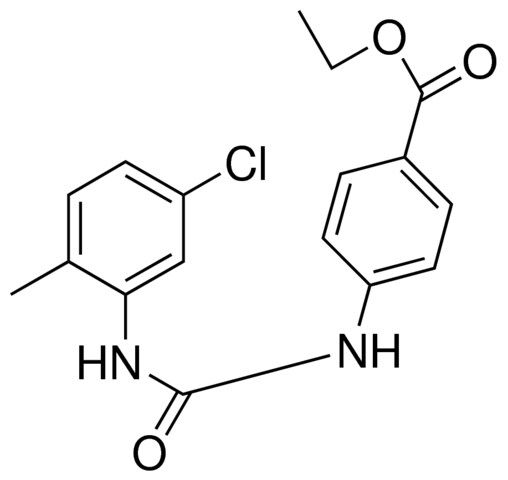 ETHYL 4-(5-CHLORO-2-METHYLPHENYLUREIDO)BENZOATE
